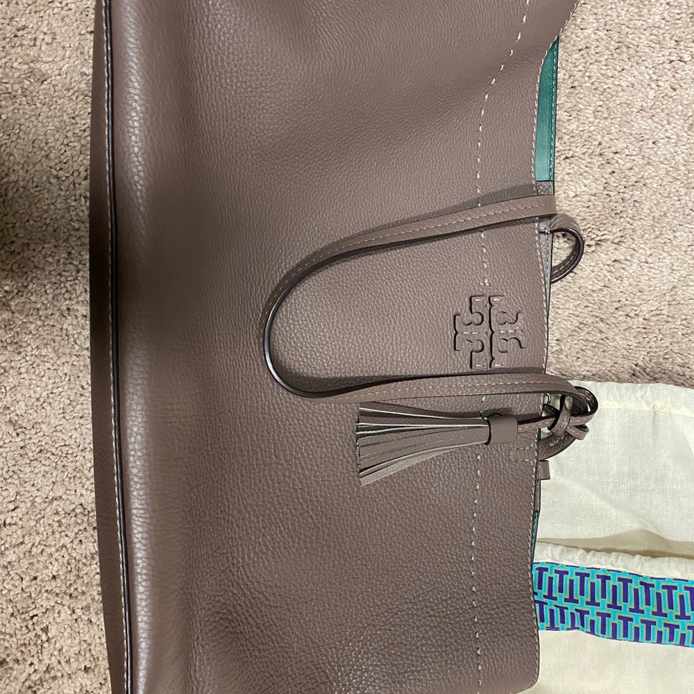 Tory Burch McGraw Leather Tote